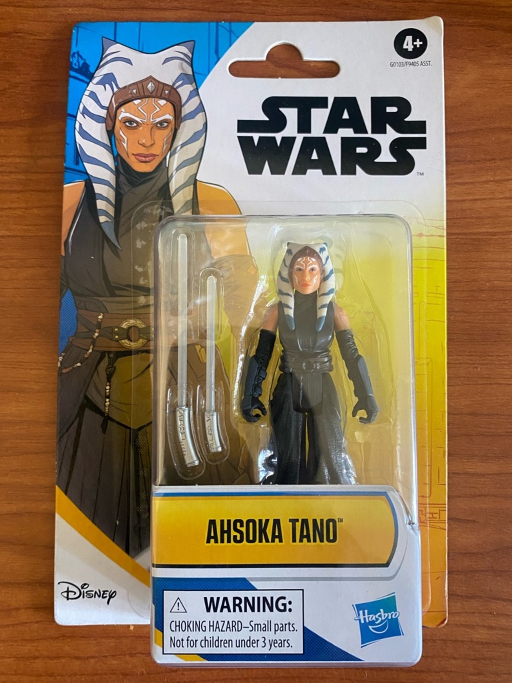 Hasbro Star Wars Ahsoka Tano Action Figure - Blue & White Headdress
